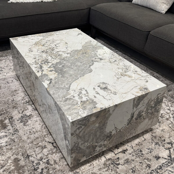 Calacatta Marble - Floating Coffee Table - Image 3